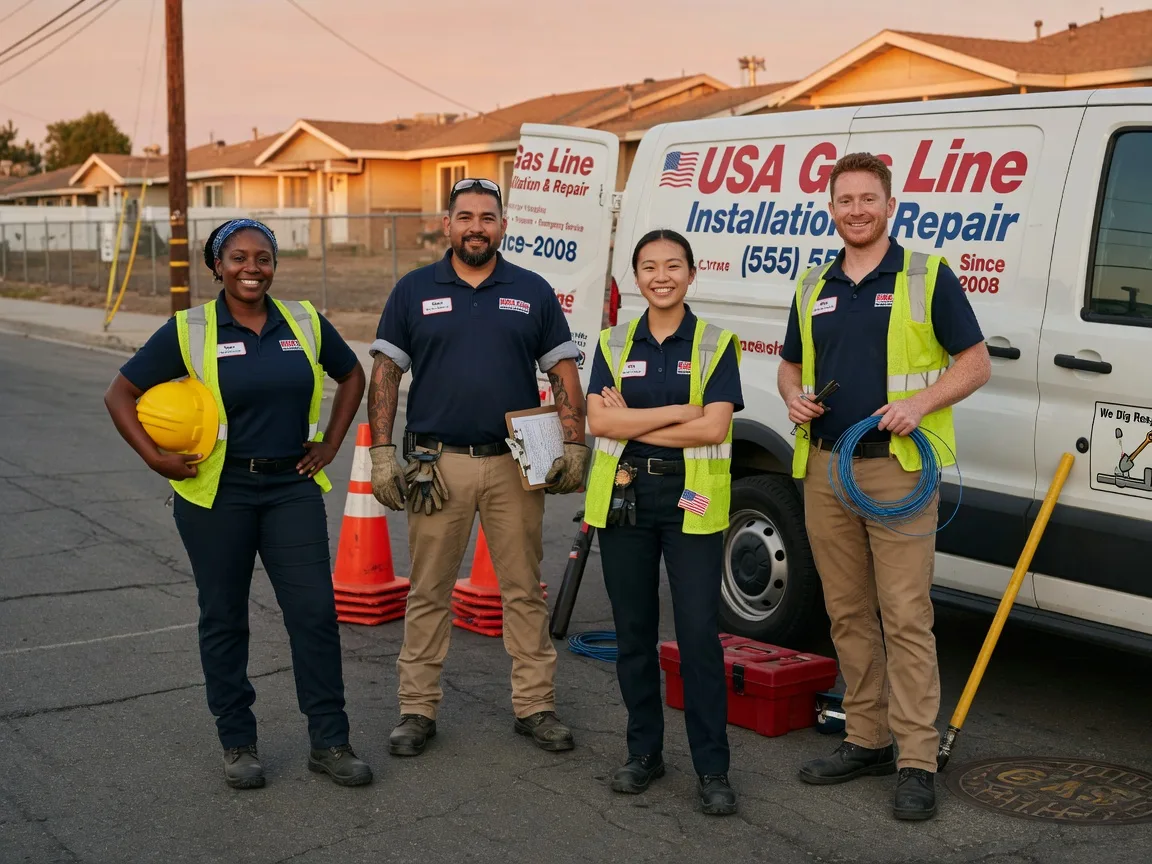 Gas Line Installation company in Scott Air Force Base, IL